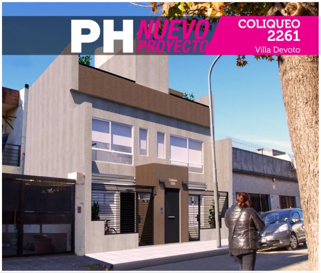 NUEVO PROYECTO DE PH - COLIQUEO 2261 - VILLA DEVOTO